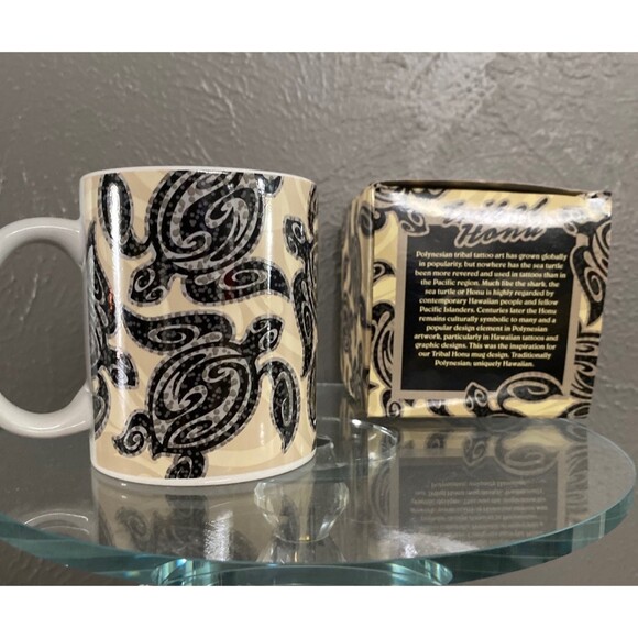 Islander Tribal Hona 11oz stoneware mug - Picture 1 of 4